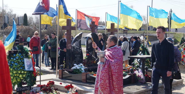 Молебень за загиблими воїнами – захисниками України