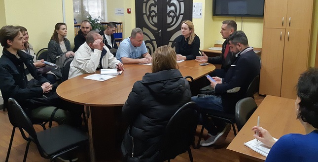 В Дніпровській районній філії Київського міського центру зайнятості відбулася зустріч з роботодавцем