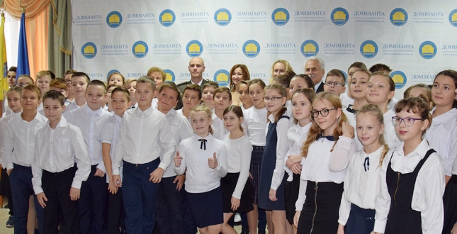В НВК «Домінанта» відбулися урочистості з нагоди Посвяти у гімназисти