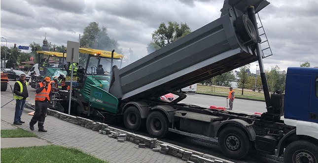 18-19 вересня обмежено рух транспорту Дніпровською набережною в напрямку Русанівської набережної