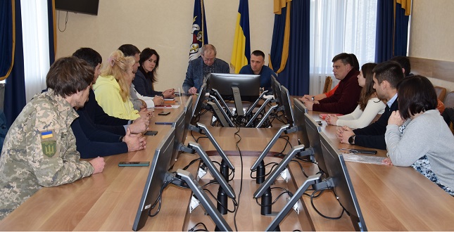 Перше засідання Ради волонтерів при Дніпровській райдержадміністрації