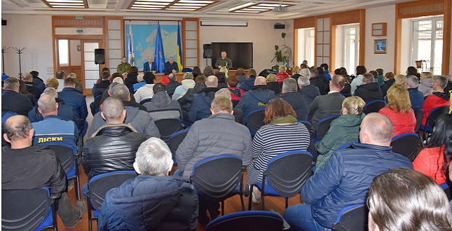 Працівників Філії Центру транспортного сервісу «Ліски» ознайомили з особливостями вступу до «Гвардії наступу»