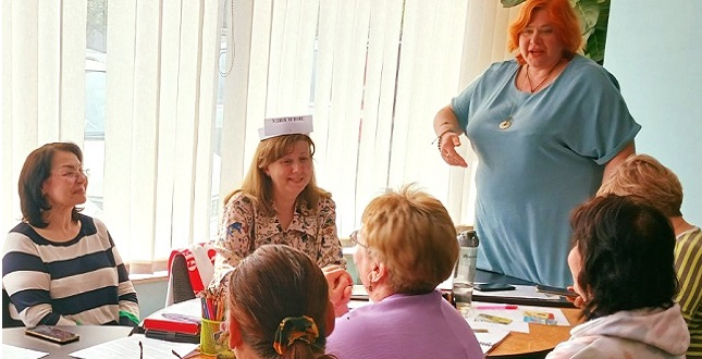 В бібліотеці ім. П. Усенка для дітей Дніпровського району відбулася зустріч групи «Самодопомога»
